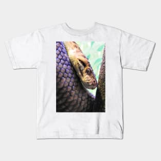 Amethystine Python Kids T-Shirt